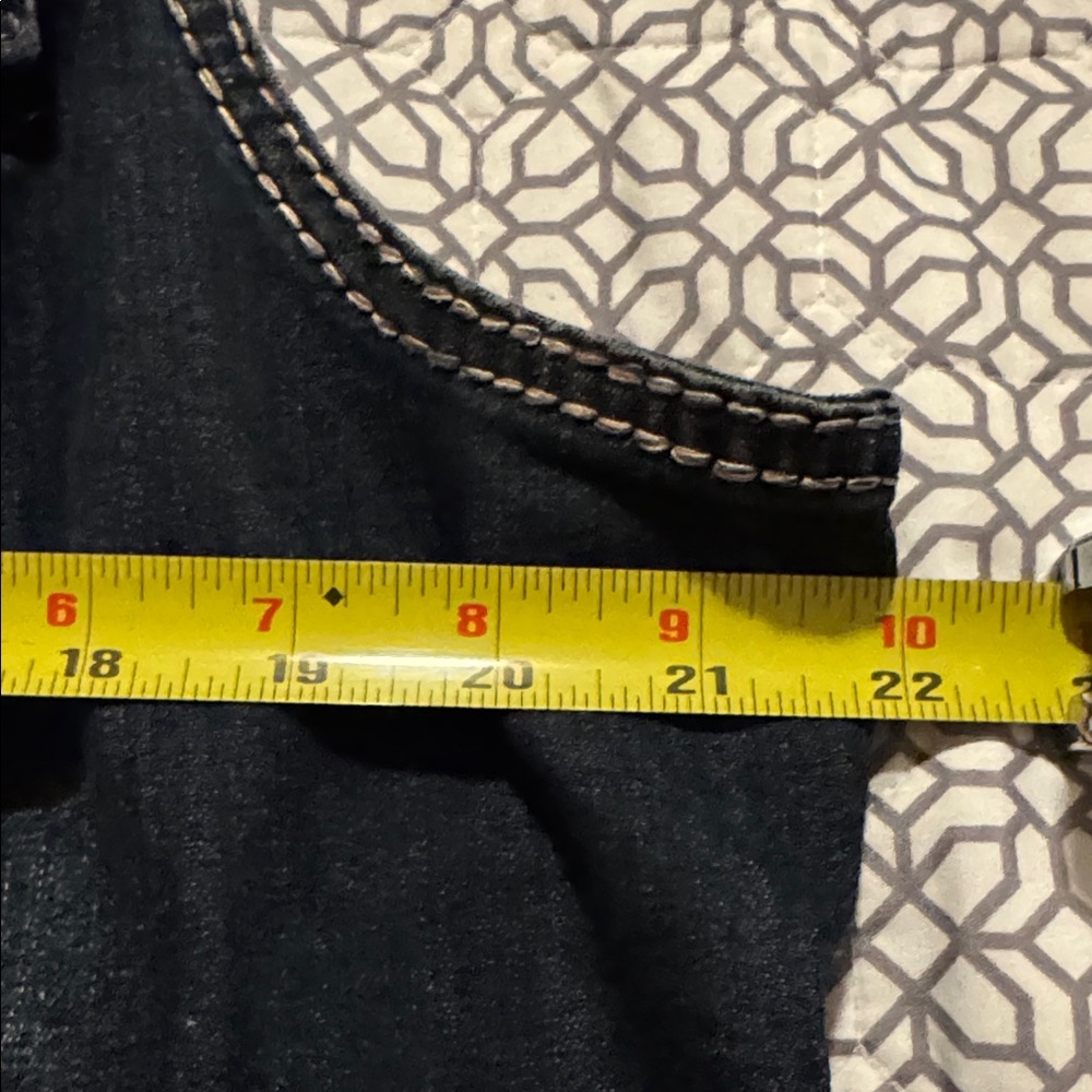 Maurices Dark Blue Denim Vest - Picture 6 of 9